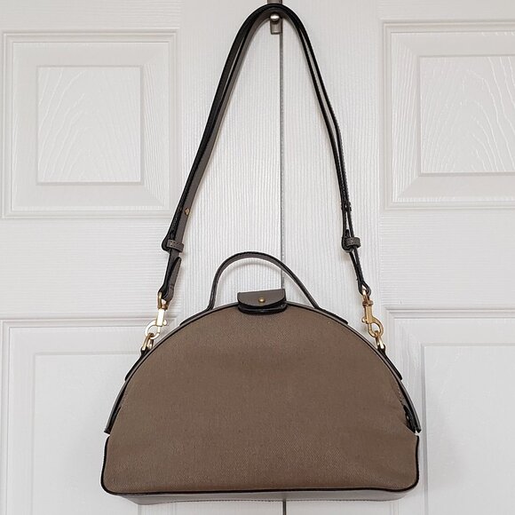 KATE SPADE NEW YORK SATURDAY MAGENTA HALF CIRCLE CROSSBODY SHOULDER BAG - Picture 8 of 12